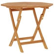 vidaXL Teak Wood Garden Table in Brown