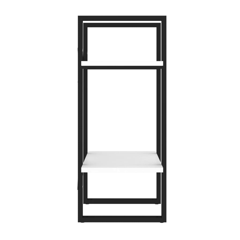 vidaXL Engineered Wood Medium Book Cabinet in White