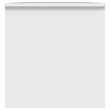 vidaXL Engineered Wood Medium Coffee Table in White
