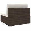 vidaXL Middle Seat in Brown