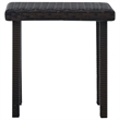 vidaXL Small Garden Table in Brown