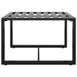 vidaXL Aluminum Outdoor Table in Anthracite