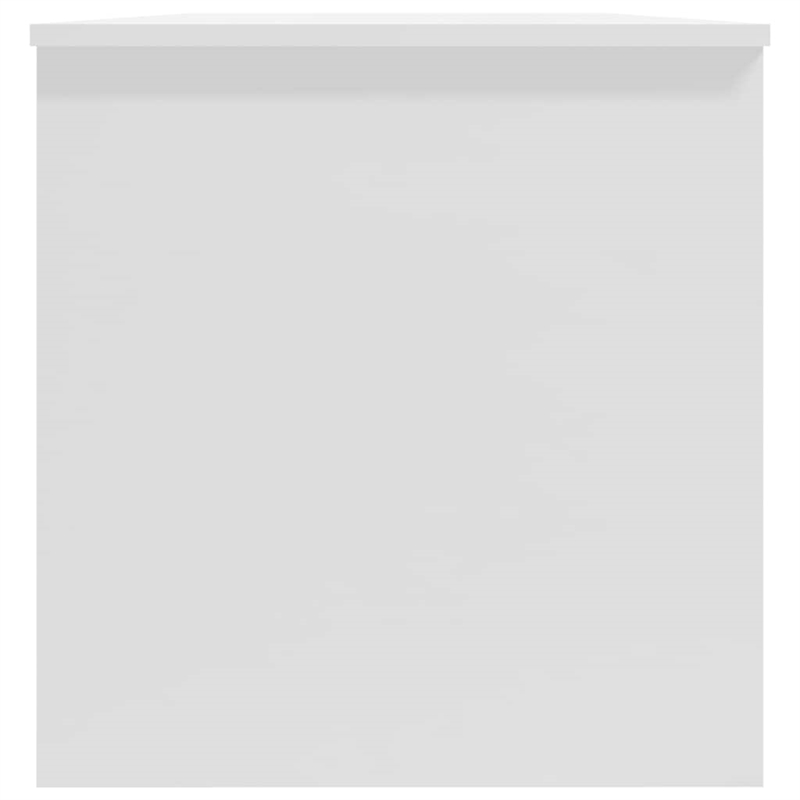 vidaXL Engineered Wood Medium Coffee Table in White