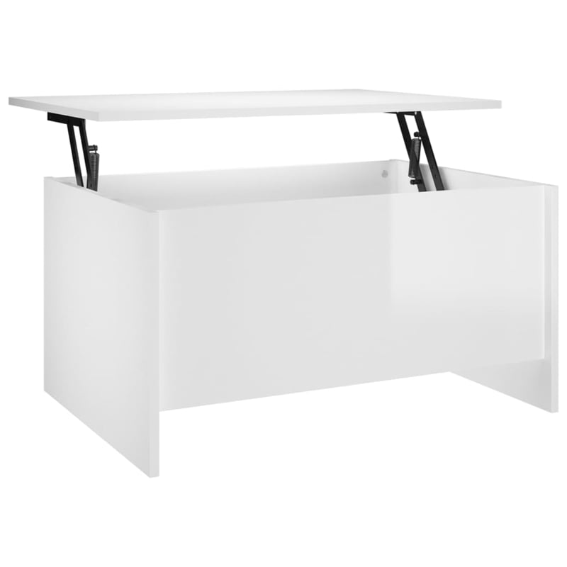 vidaXL Engineered Wood Coffee Table in White