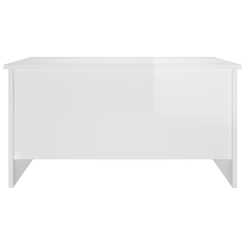 vidaXL Engineered Wood Coffee Table in White