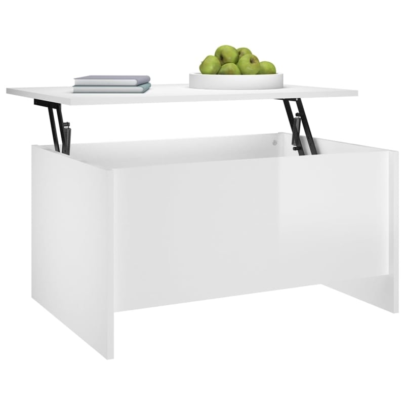 vidaXL Engineered Wood Coffee Table in White