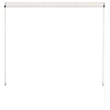vidaXL Polyester fabric with PA coating Steel frame Awning in Cream