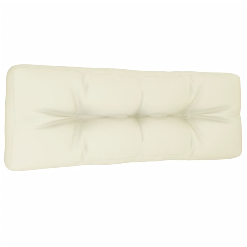 vidaXL Pallet Cushion in Cream