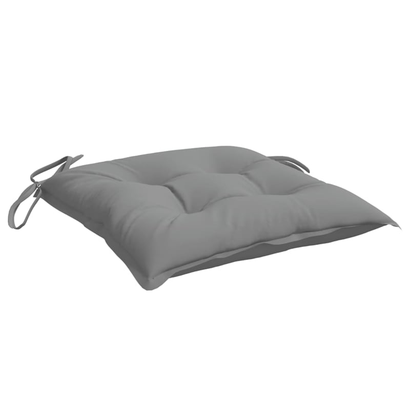 vidaXL Chair Cushion in Gray (Set of 2)