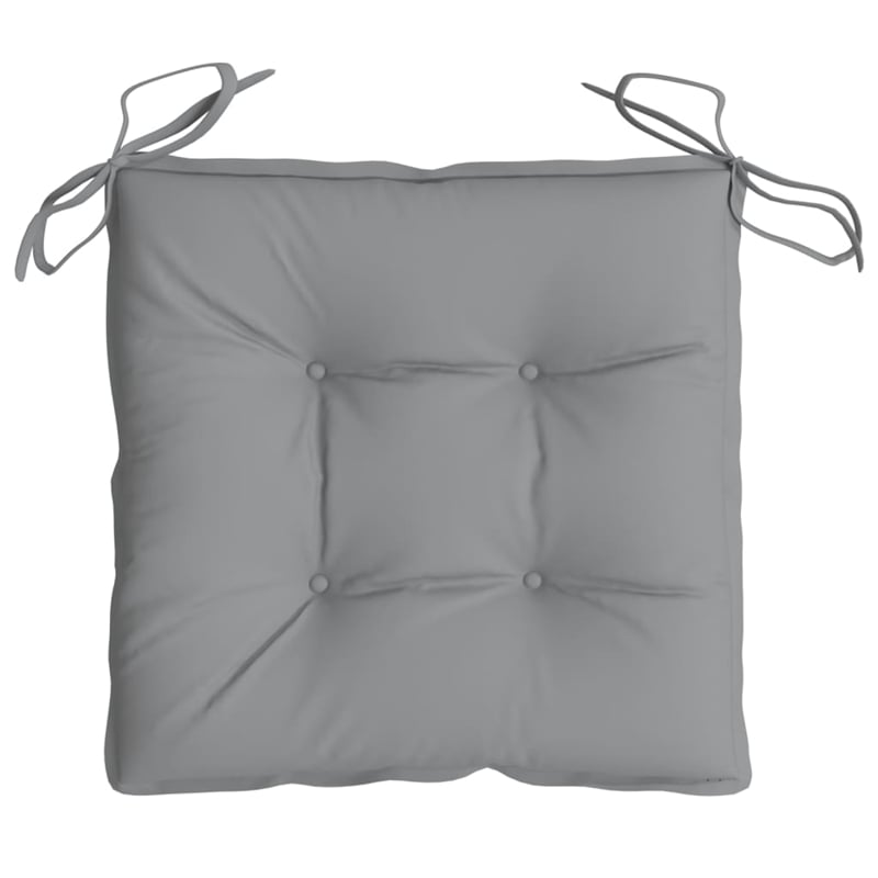vidaXL Chair Cushion in Gray (Set of 2)