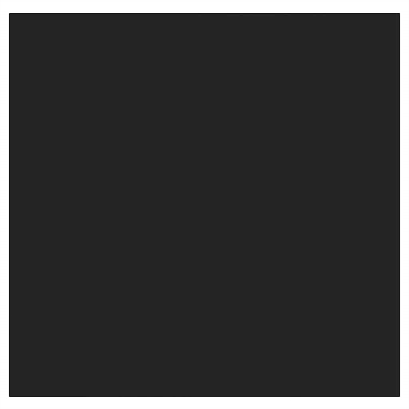 vidaXL MDF and Metal Wall Shelf in Black Honeycomb