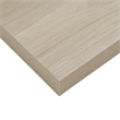 vidaXL MDF and Metal Wall Shelf in Oak Honeycomb (Set of 2)