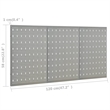 vidaXL 3 pcs 15.7