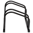 vidaXL Bike Rack for 2 Bikes in Black Steel