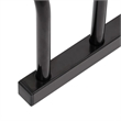 vidaXL Bike Rack for 2 Bikes in Black Steel