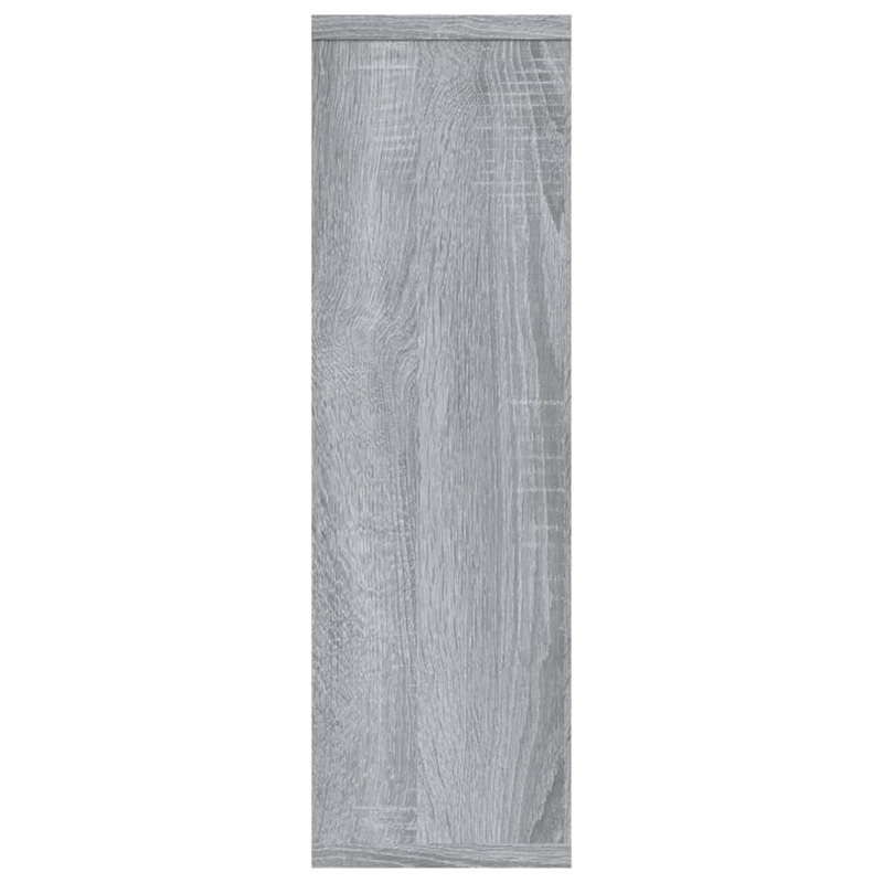 vidaXL Engineered Wood Wall Shelf in Gray Sonoma