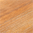 vidaXL Natural Wood Bar Stool Set of 2 in Brown