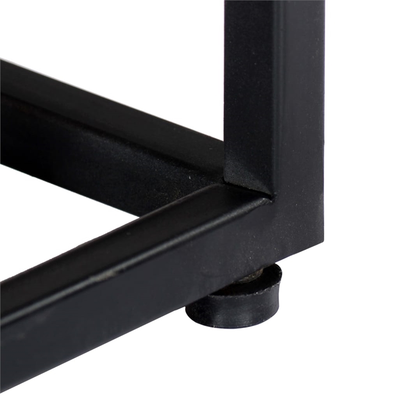 vidaXL Solid Reclaimed Wood Small Bedside Cabinet in Multicolor