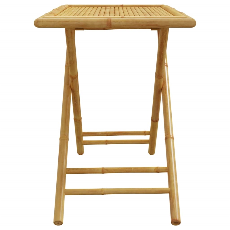 vidaXL Foldable Garden Table in Natural