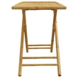 vidaXL Foldable Garden Table in Natural