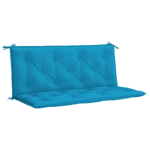vidaXL Garden Bench Cushion in Light blue (Set of 2)