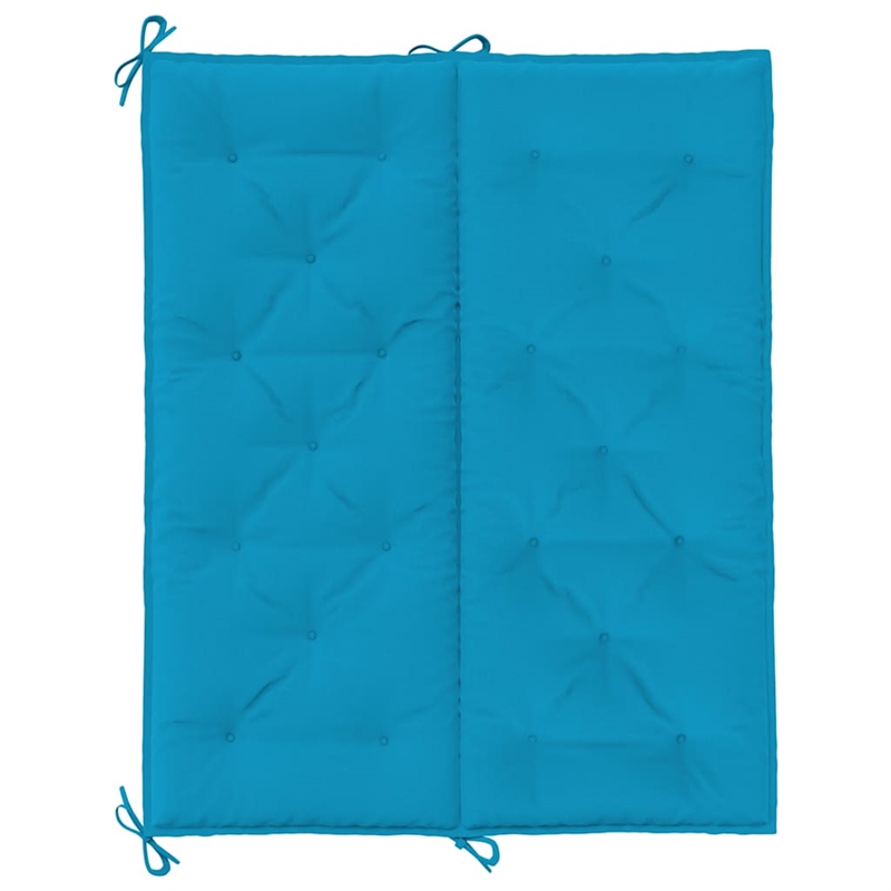 vidaXL Garden Bench Cushion in Light blue (Set of 2)