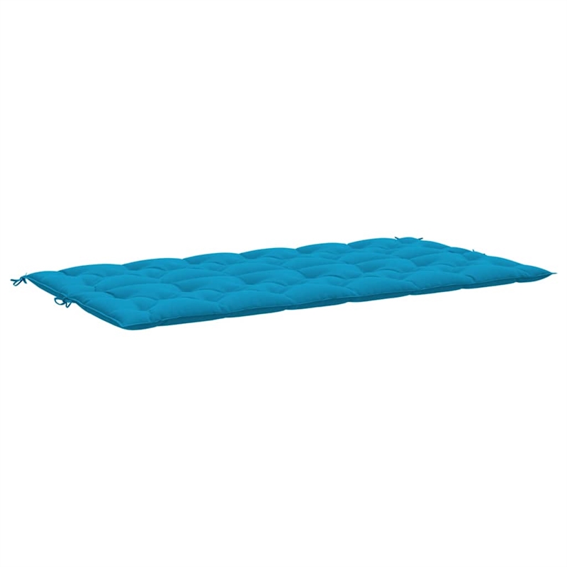 vidaXL Garden Bench Cushion in Light blue (Set of 2)