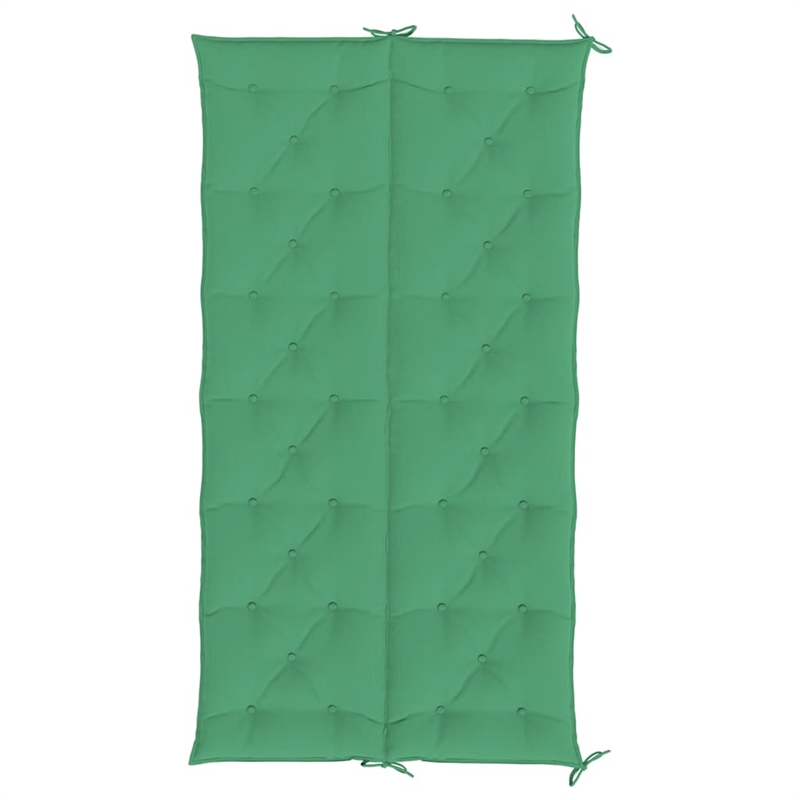 vidaXL Garden Bench Cushion in Green (Set of 2)