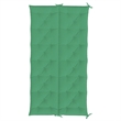 vidaXL Garden Bench Cushion in Green (Set of 2)