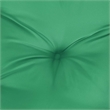 vidaXL Garden Bench Cushion in Green (Set of 2)