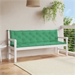 vidaXL Garden Bench Cushion in Green (Set of 2)