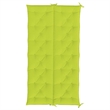 vidaXL Garden Bench Cushion in Bright Green (Set of 2)