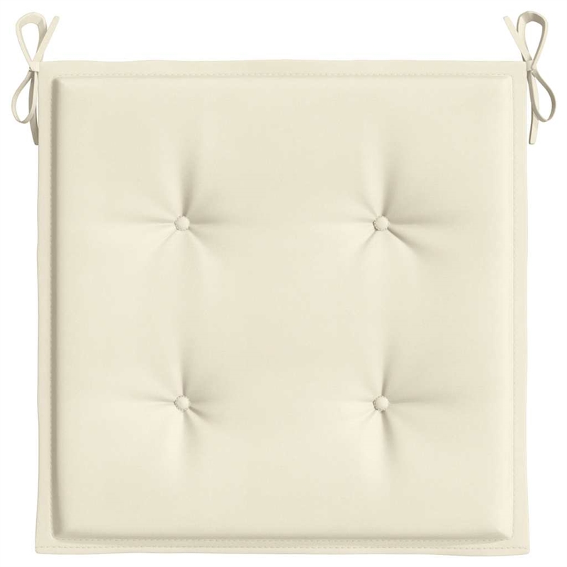 vidaXL Chair Cushion in Cream (Set of 6)