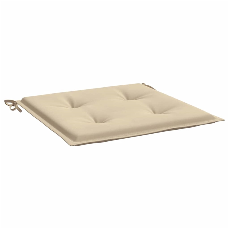 vidaXL Chair Cushion in Beige (Set of 4)