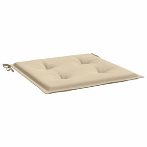 vidaXL Chair Cushion in Beige (Set of 4)