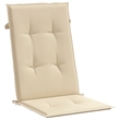 vidaXL Highback Chair Cushion in Beige (Set of 6)