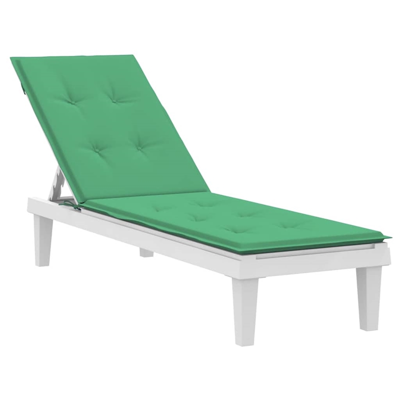 vidaXL Deck Chair Cushion in Green