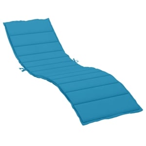 vidaXL Sun Lounger Cushion in Blue