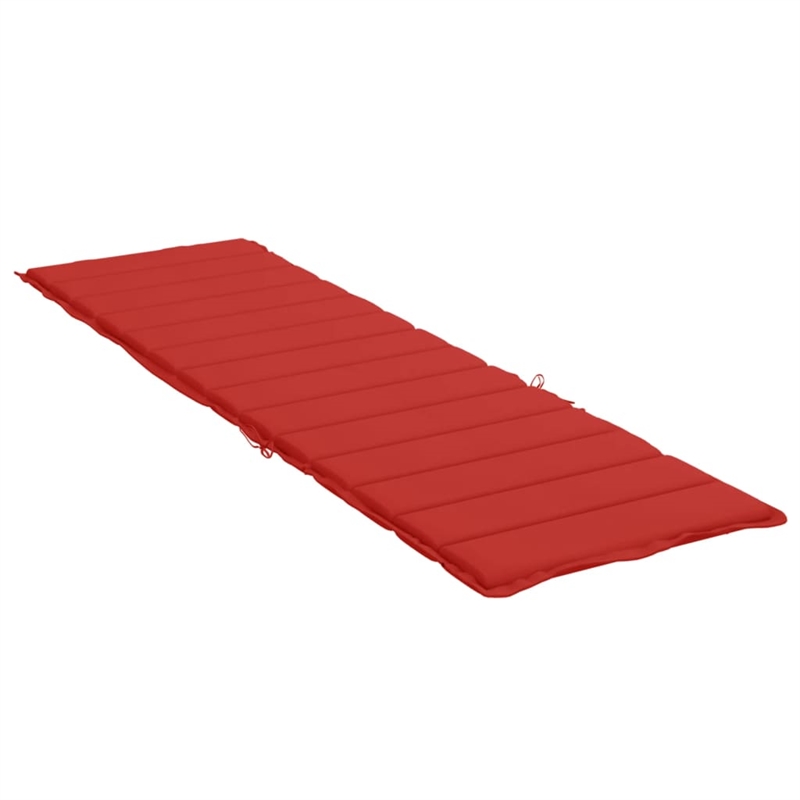 vidaXL Sun Lounger Cushion in Red