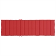 vidaXL Sun Lounger Cushion in Red