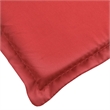 vidaXL Sun Lounger Cushion in Red