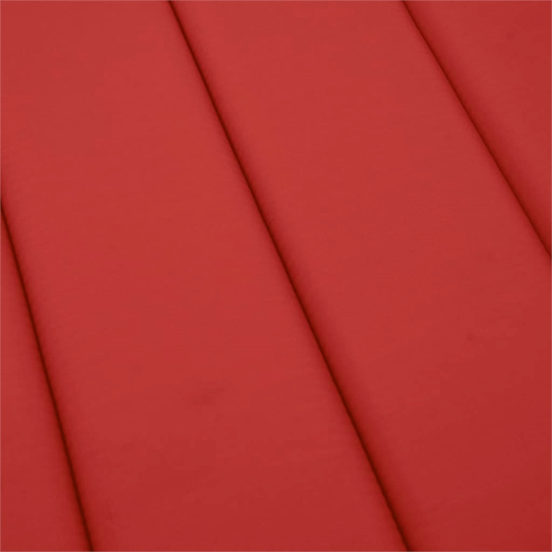 vidaXL Sun Lounger Cushion in Red