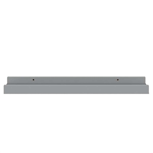 vidaXL MDF Frame Ledge Shelf in Gray (Set of 2)