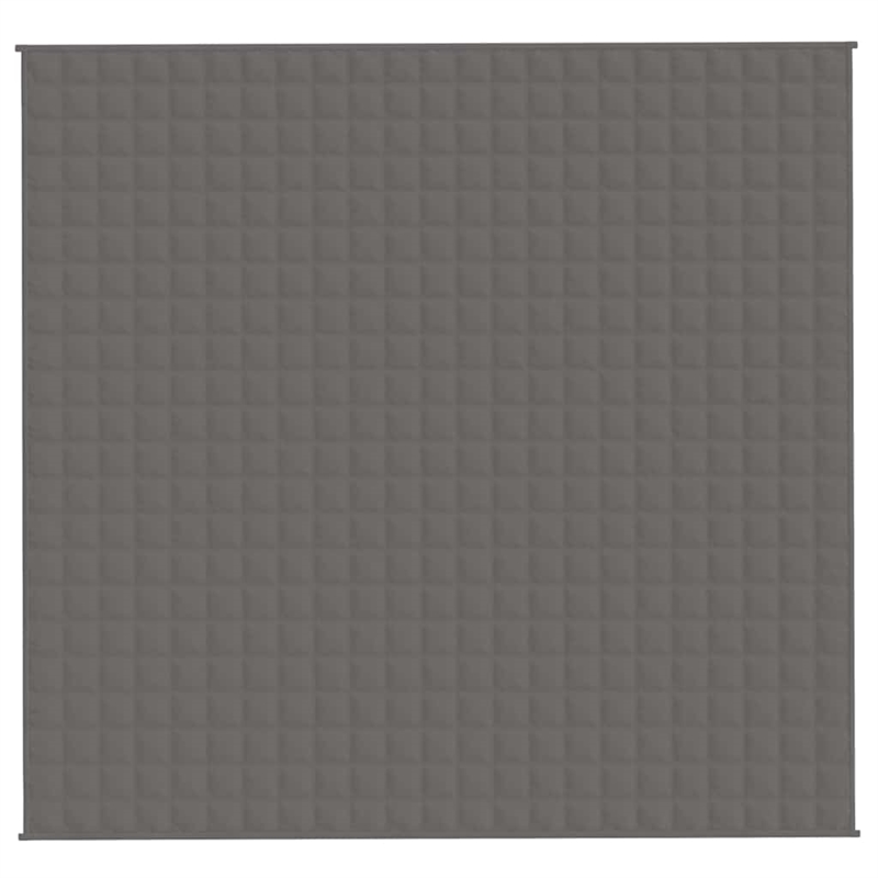 vidaXL Weighted Blanket in Gray