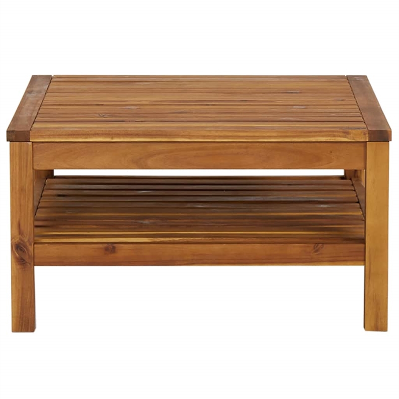 vidaXL Medium Acacia Wood Coffee Table in Natural