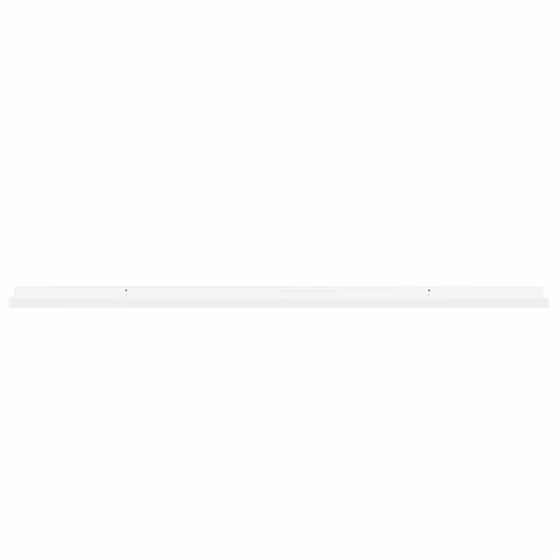 vidaXL MDF Wall Shelf in White (Set of 2)