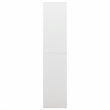 vidaXL Steel Large Locker Cabinet in White