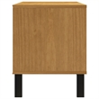 vidaXL Solid Pine Wood TV Cabinet in Oak