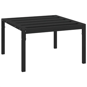 vidaXL Small Coffee Table in Black