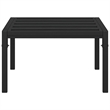 vidaXL Small Coffee Table in Black